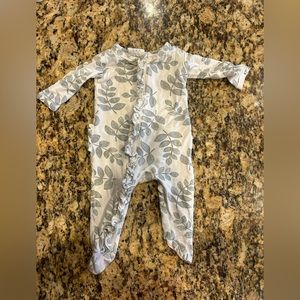 Spearmint Love ruffle onesie